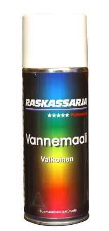 RASKASSARJA VANNEMAALI VALKOINEN, SPRAY 400 ML