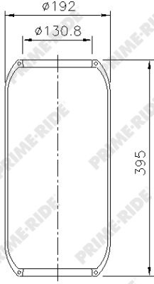 PRIME-RIDE  KUMI ILMAJOUSIPALKEELLE VL B7/B10M/B12