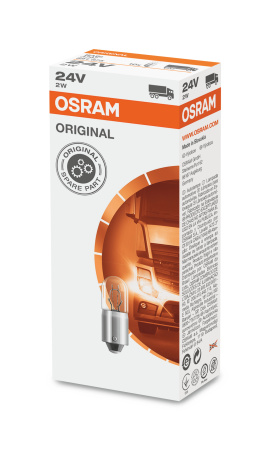 OSRAM 2W 24V BA9S UNV1 POLTTIMO