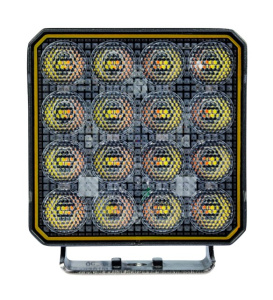 BULLBOY LED-TYÖVALO/VAROITUSVILKKU R65 10-30V/80W/10W/6920LM |112X112X55 MM 2