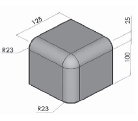 TMT KULMAPALA - 125 X 125
