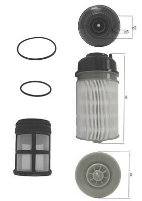 MAHLE POLTTOAINESUODATINSARJA MB EURO6