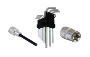 Kuusiokolo, Torx ja XZN Työkalut