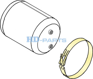 HD PANTA PAINEILMASÄILIÖLLE SC Ø206MM  2