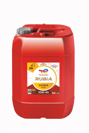 TOTAL RUBIA WORKS 4000 10W-40 20L