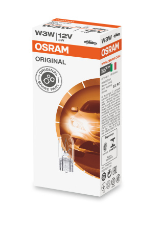 OSRAM W3W 3W 12V W2,1X9,5D UNV1 POLTTIMO 
