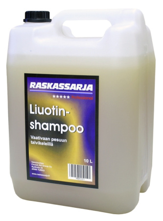 RASKASSARJA LIUOTINSHAMPOO 10 LTR