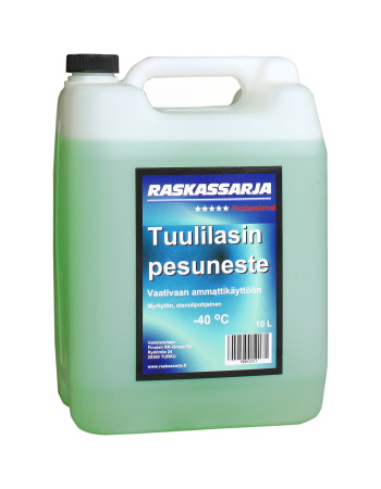 RASKASSARJA TUULILASINPESUNESTE -40° 10L, VIHREÄ