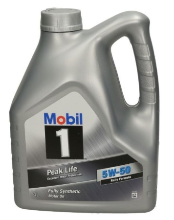 MOBIL 1 PEAK LIFE 5W-50 ÖLJY 4L