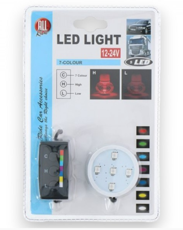 POPPY LED-VALOALUSTA | MONIVÄRI | TUPAKINSYTYTIN PISTOKE