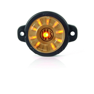 STRANDS LED LIVING LIGHT 12-24V E-HYV. KELTAINEN SIVUVALO, KIRKAS LASI