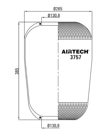 AIRTECH KUMI ILMAJOUSIPALKEELLE 757N 