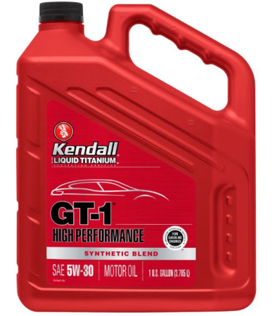KENDALL GT-1 HIGH PERFORMANCE (TI) SYNTH. BLEND, SAE 5W20, API SN+, ILSAC GF-5