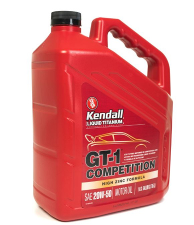 KENDALL GT-1 COMPETITION 20W-50 3,785L