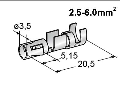 LIITIN 3,5MM VL ERIST