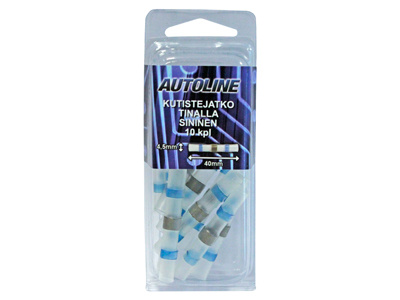 KUTISTEJATKOLIITIN SININEN TINALLA 1,5-2,5MM -10KPL