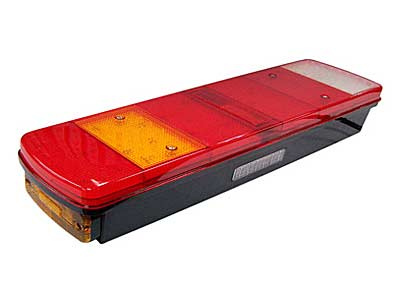 LED TAKALYHTY 24V 7-KAMMIOINEN VASEN REK. VALOLLA
