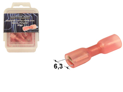 KUTISTELIITIN  LIITINBLISTER (50KPL) PUN 6,3