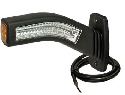 PROPLAST LED-ÄÄRIVALO VASEN KUMIVARSI 12/24V 147