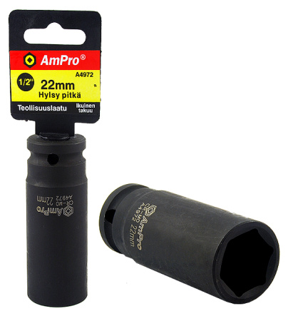 HYLSY 1/2" PITKÄ 10 MM