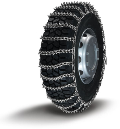 NORDCHAIN SV-STANDARD YKKÖSPYÖRÄKETJUPARI 8MM 315/70X22,5 TIHEÄ TIKAPUU