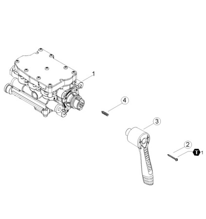 WABCO KORJAUSSARJA NOSTO-/LASKUVENTTIILILLE->  4630905020