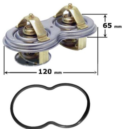 AFT TUPLATERMOSTAATTI SC 80/87°