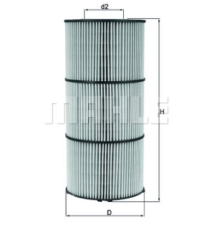 MAHLE ÖLJYNSUODATIN MERCEDES ACTROS MP4 EURO6