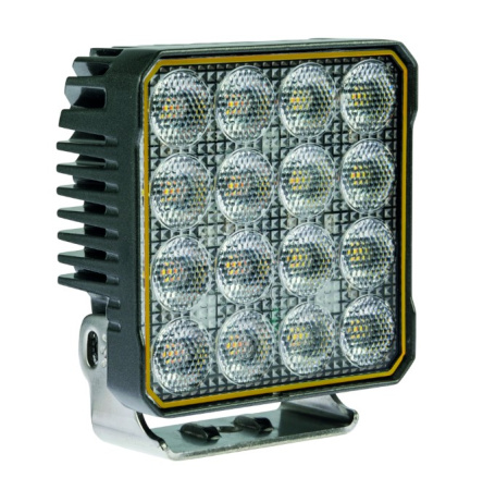 BULLBOY LED-TYÖVALO/VAROITUSVILKKU R65 10-30V/80W/10W/6920LM |112X112X55 MM