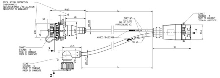 WABCO VCS2 MAGNEETTIVENTTIILIN + DIAGNOSTIIKAN KAAPELI | 10/3M