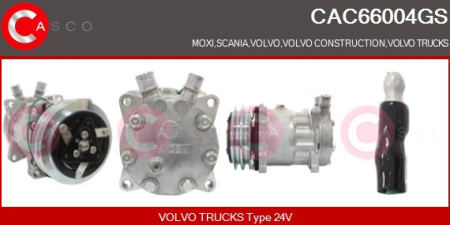 SANDEN AC KOMPRESSORI VL SD7H15-8239