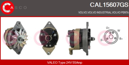 VALEO LATURI 24V 55A VL | ILMAN HIHNAPYÖRÄÄ