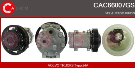 SANDEN AC KOMPRESSORI VL SD7H15-4324