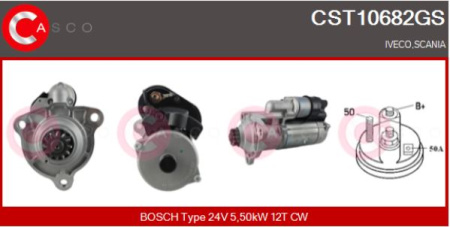 SEG KÄYNNISTIN SC DC9-12 PGRT 24V/5,5KW | UUSI