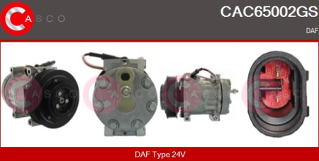 SANDEN AC KOMPRESSORI DAF SD7H15