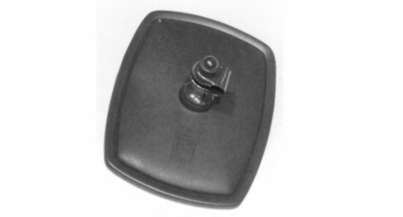 PEILI 195X144MM, KIINNITIN Ø16MM