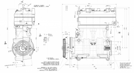 WABCO |RV| KOMPRESSORI 2-SYLINTERI DAF