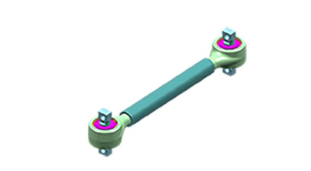 LMF REAKTIOTANKO ETU VL FH4 48MM  L=764MM 17MM/115MM