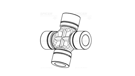 SPICER  NIVELRISTI 52X147,2MM VL/MAN COMPACT 2045/47 | KESTOVOIDELTU