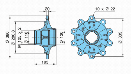 BPW NAPA H/SH 9T ECO-MAXX