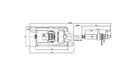 DINEX NOX-ANTURI MERCEDES L=890MM EURO6