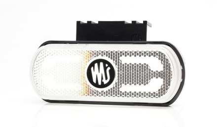 WAS LED-ÄÄRIVALO | VALKOINEN | 134X53X25MM | 0,5M JOHTO | 12-24V