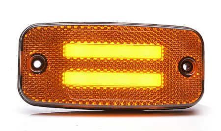 RS LED-ÄÄRIVALO NEON | KELTAINEN | 5M LIITOSJOHTO | 12-24V | 53 X 114 X 23 MM