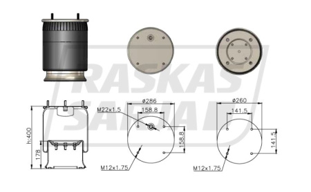 AIREXPERT ILMAJOUSIPALJE SAF E2 813MB | METALLIMÄNTÄ