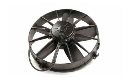 SPAL VAPAATUULETIN 1-NOPEUKSINEN PUHALTAVA 170W/24V  Ø305MM