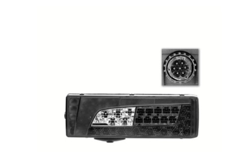 COSIBO LED-TAKALYHTY SC LC8 OIKEA 400X130X89MM, 68-78 DB PERUUTUSSUMMERILLA