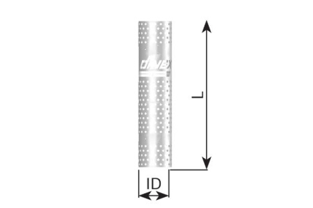 DINEX LÄMPÖSUOJA ÄÄNENVAIMENTIMELLE Ø249/1250MM INOX