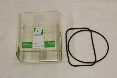 GV TWIN SÄILIÖ 3L SIS. O-RENKAAT, KORKEUS 19,5 CM