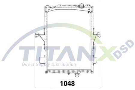 TITANX OE JÄÄHDYTIN VL FM-FMX FACELIFT | 940X734X52MM