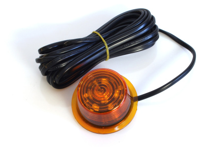 GYLLE LED-KUPU KELTAINEN | 6-LED | JOHTO 5M | 12-24 V | EI E-HYV.